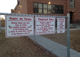 Playground Signage