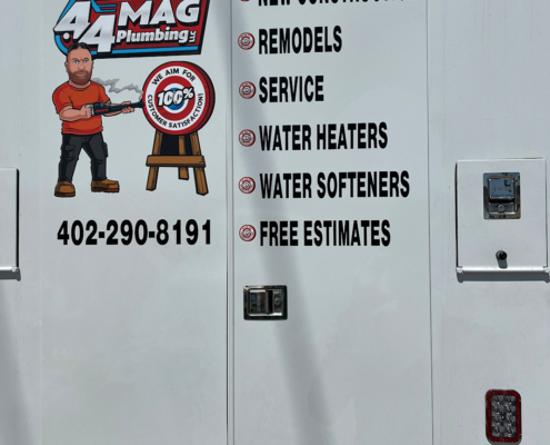 Mag Plumbing Vehicle Lettering